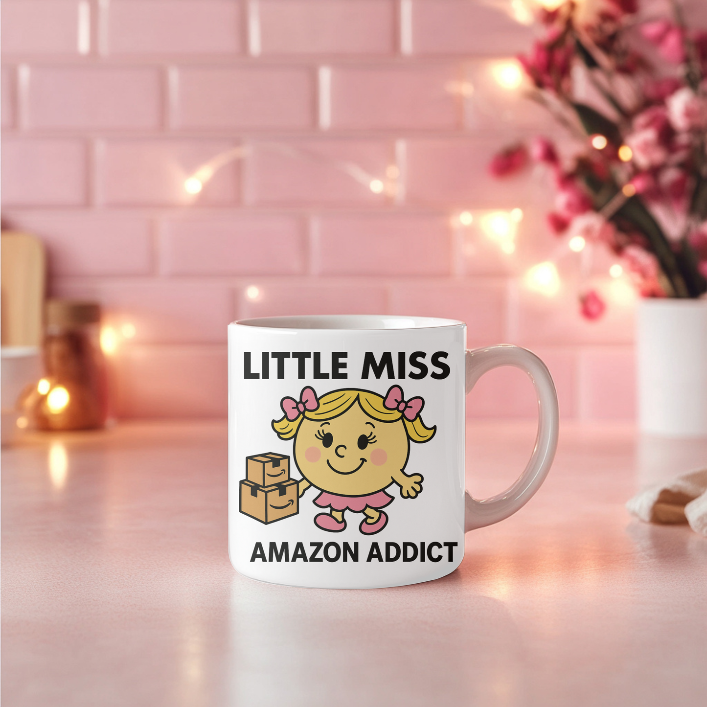 Little Miss Amazon Addict 11oz Coffee/Tea Mug