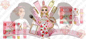 P - Louise Dolls UVDTF Wrap