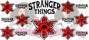 Stranger-Things 16oz UVDTF Wrap
