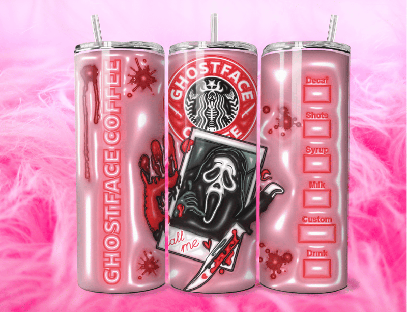 Ghost-Face Coffee 20oz Tumbler