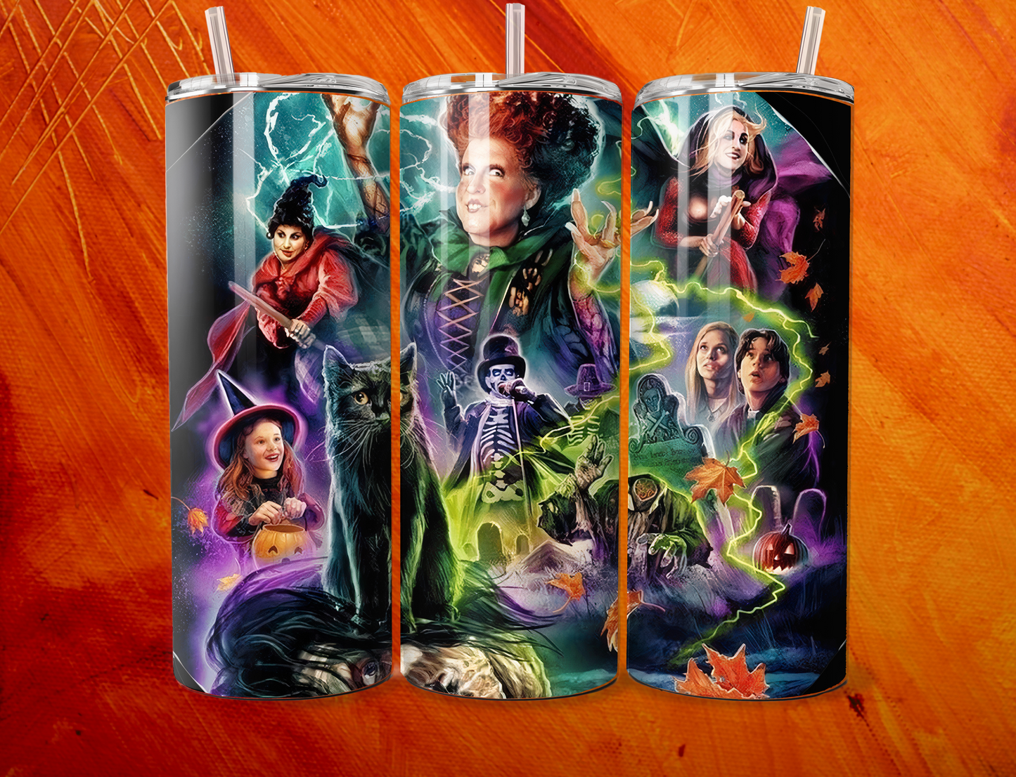 Halloween Spooky Tumblers