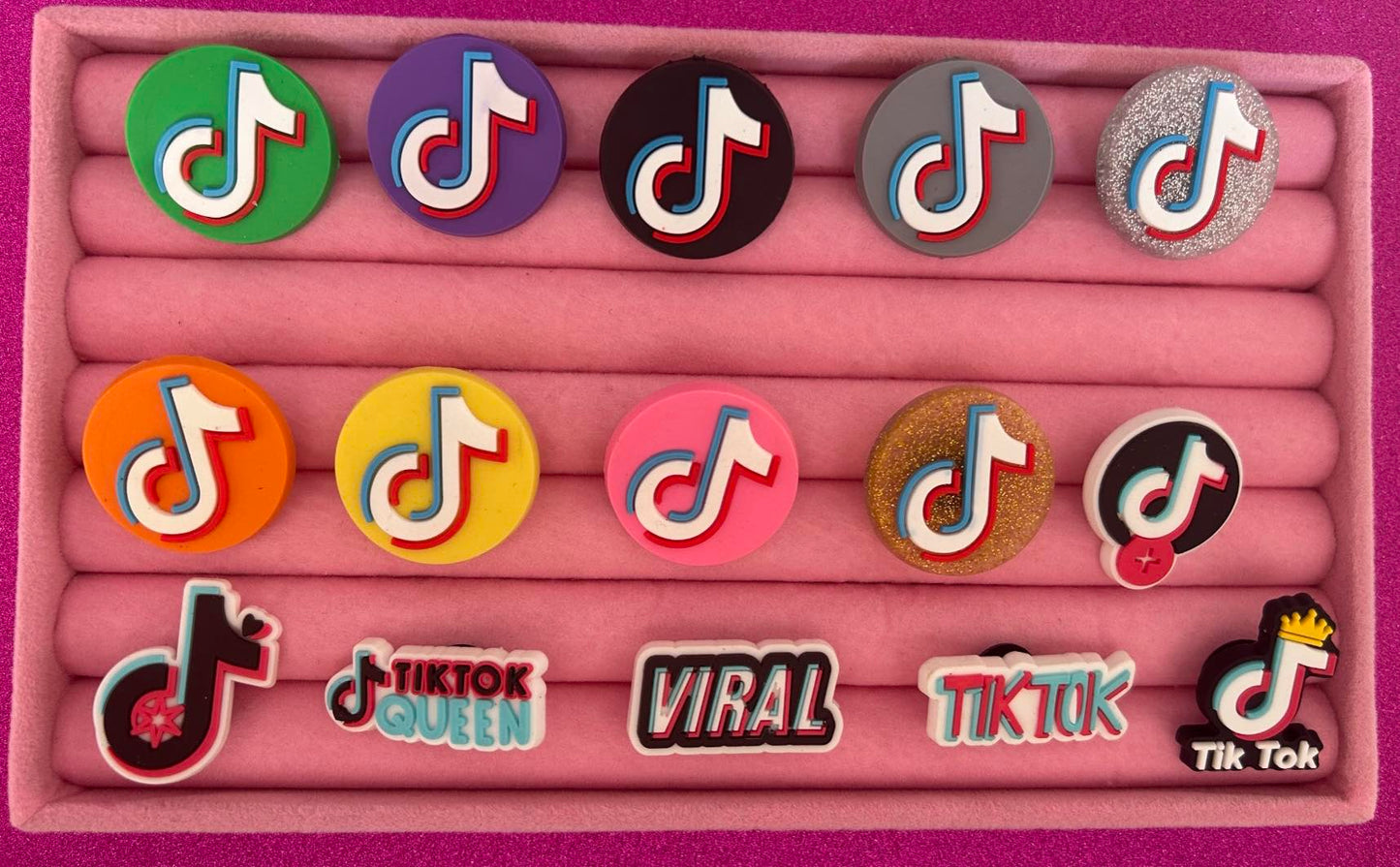Social Media Inspired PVC Charms