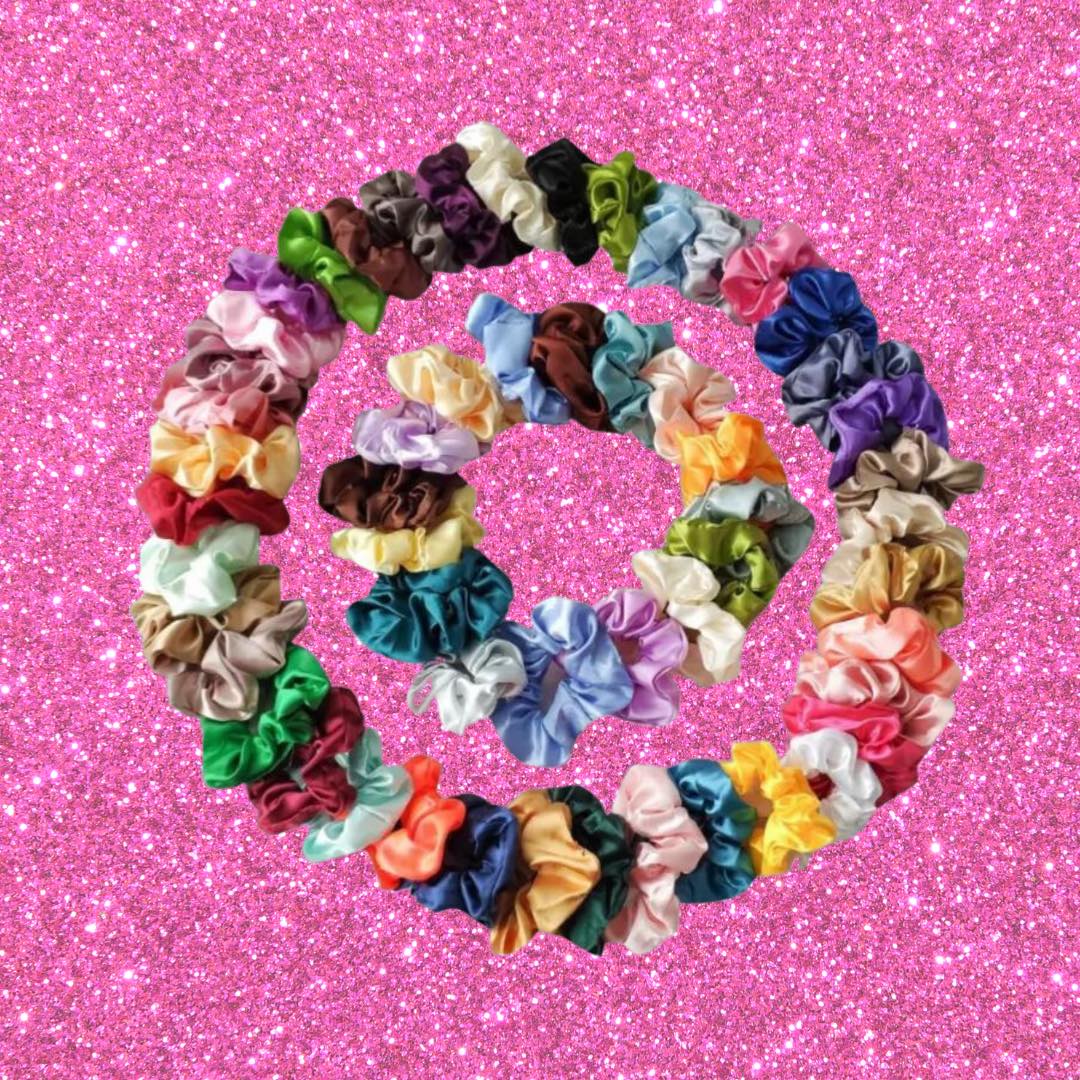 Plain Strap Scrunchies
