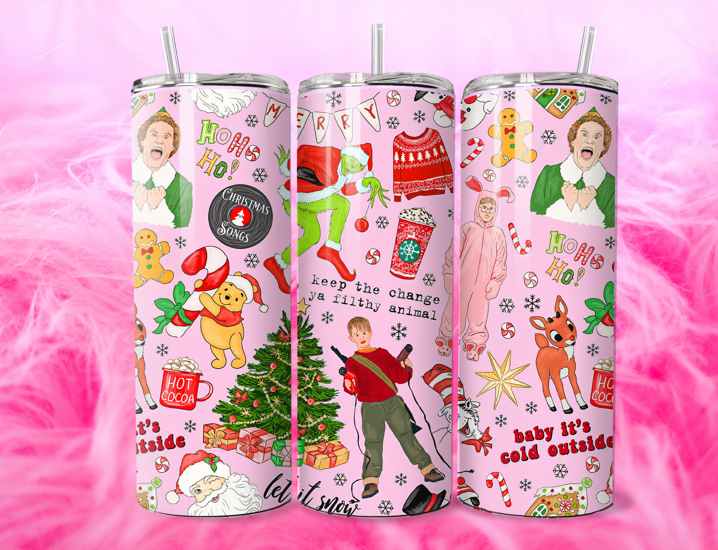 CHRISTMAS DESIGNS 20oz Tumbler