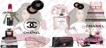 Cha-nel 16oz UVDTF Wrap