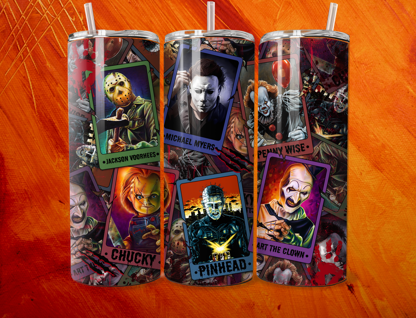 Halloween Spooky Tumblers
