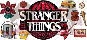 Stranger-Things 16oz UVDTF Wrap
