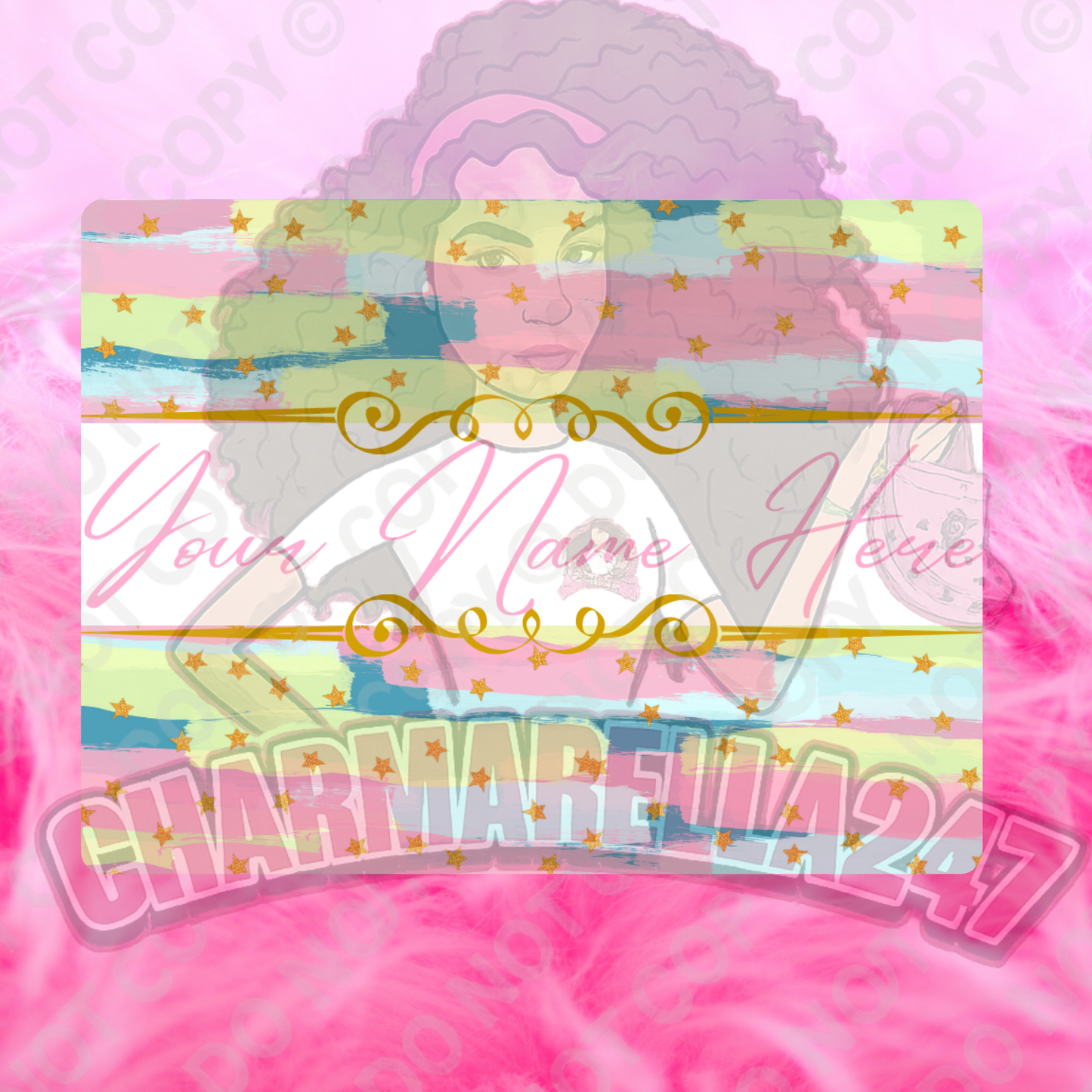 Pastel Colours Chopping Board