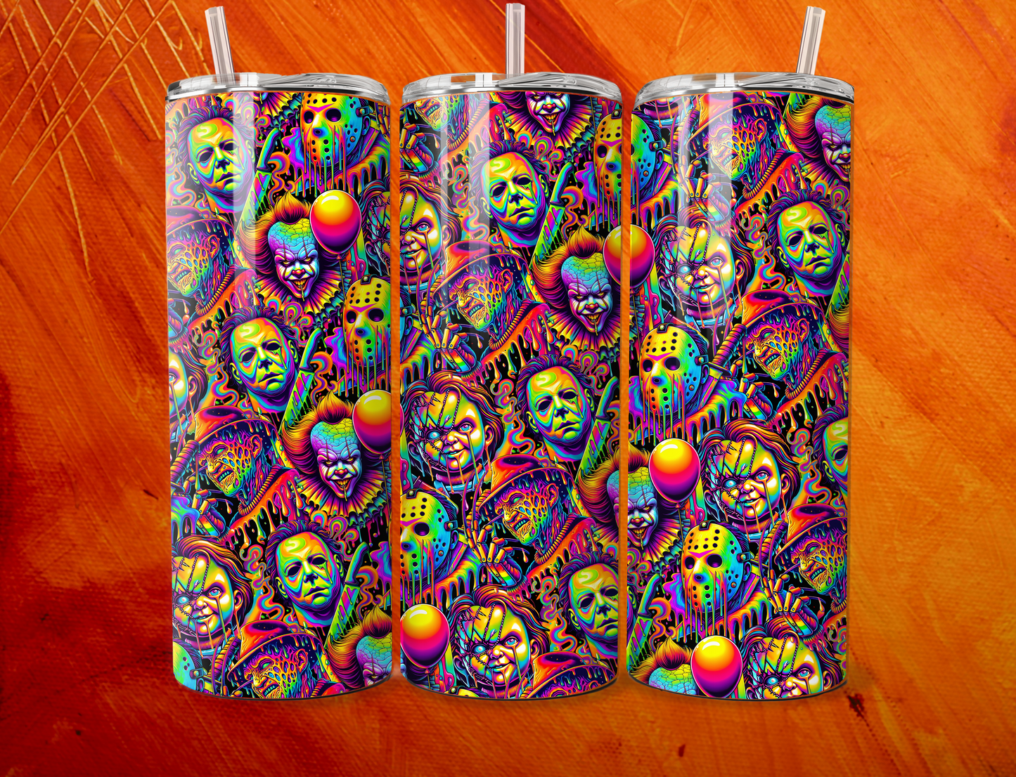 Halloween Spooky Tumblers