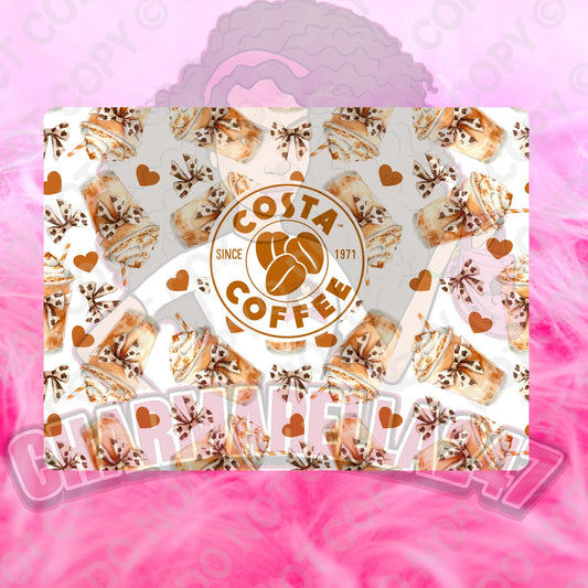 Cos-ta Caramel Leopard Bow Chopping Board