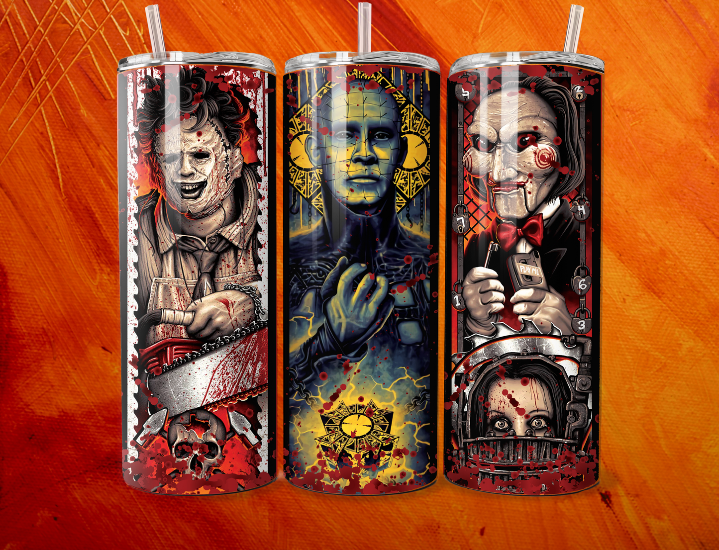 Halloween Spooky Tumblers