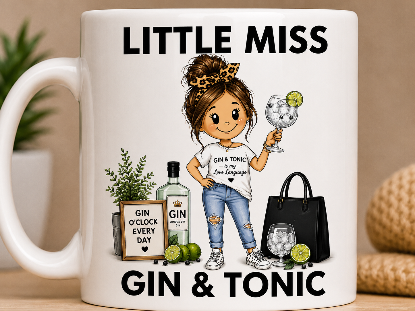 Little Miss Gin & Tonic 11oz Coffee/Tea Mug
