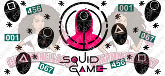Squi-d Games 16oz UVDTF Wrap