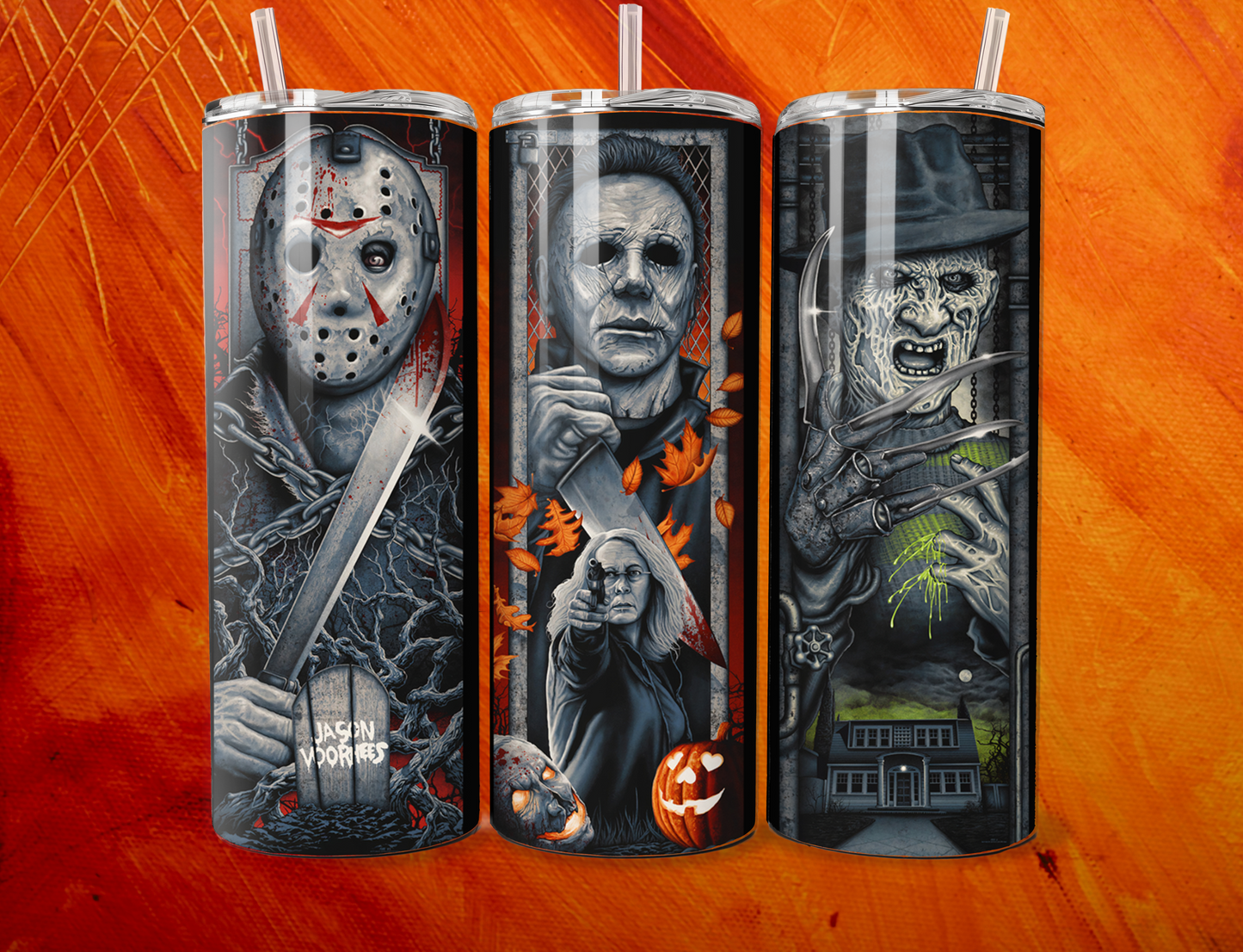 Halloween Spooky Tumblers