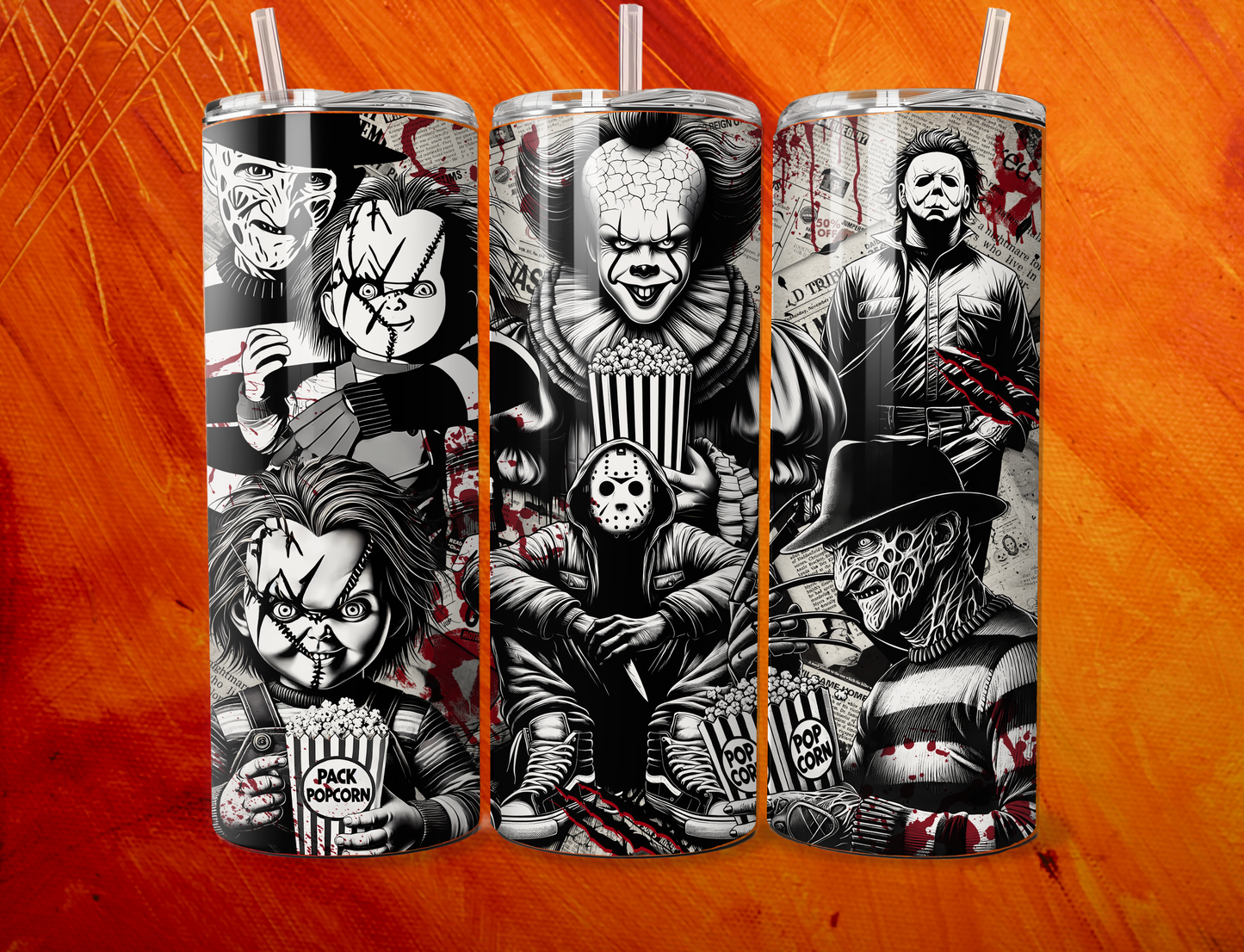 Halloween Spooky Tumblers