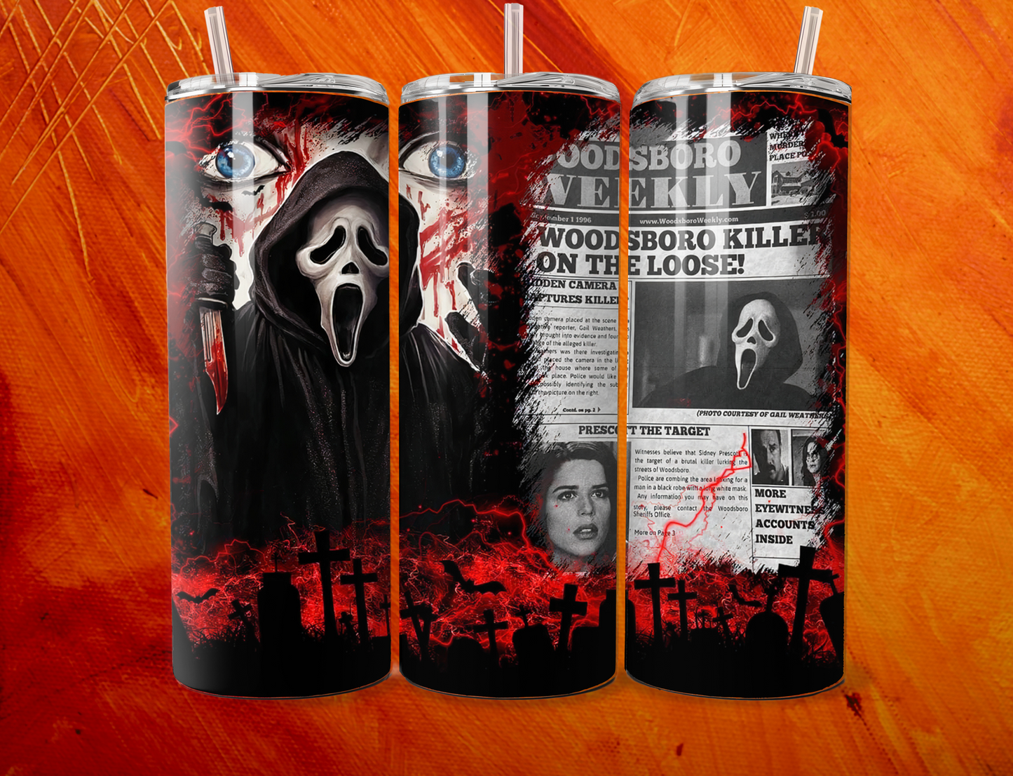 Halloween Spooky Tumblers
