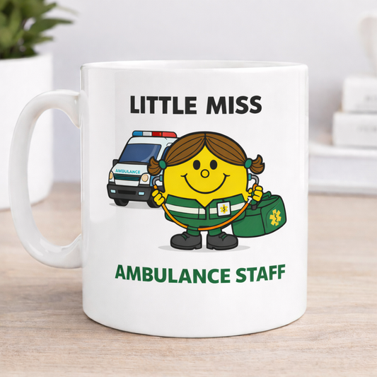 Little Miss Ambulance Staff 11oz Coffee/Tea Mug