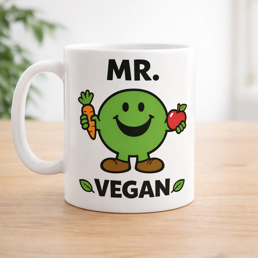 Mr Vegan 11oz Coffee/Tea Mug