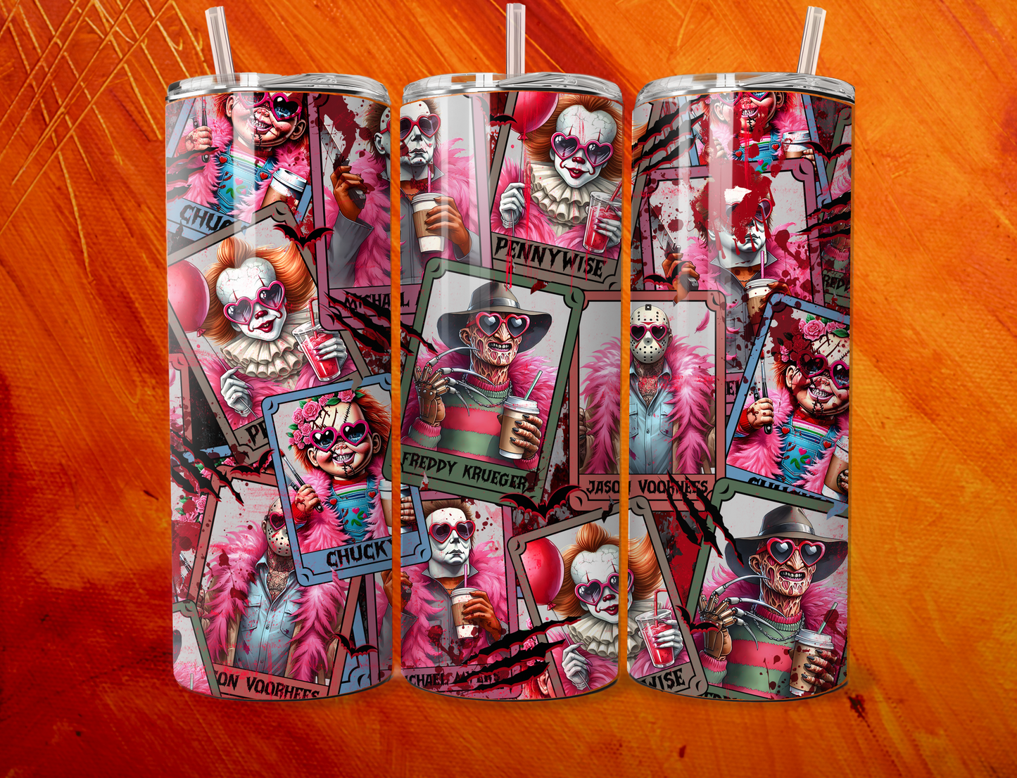 Halloween Spooky Tumblers