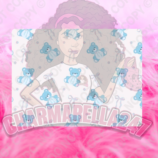 Blue Bears Chopping Board