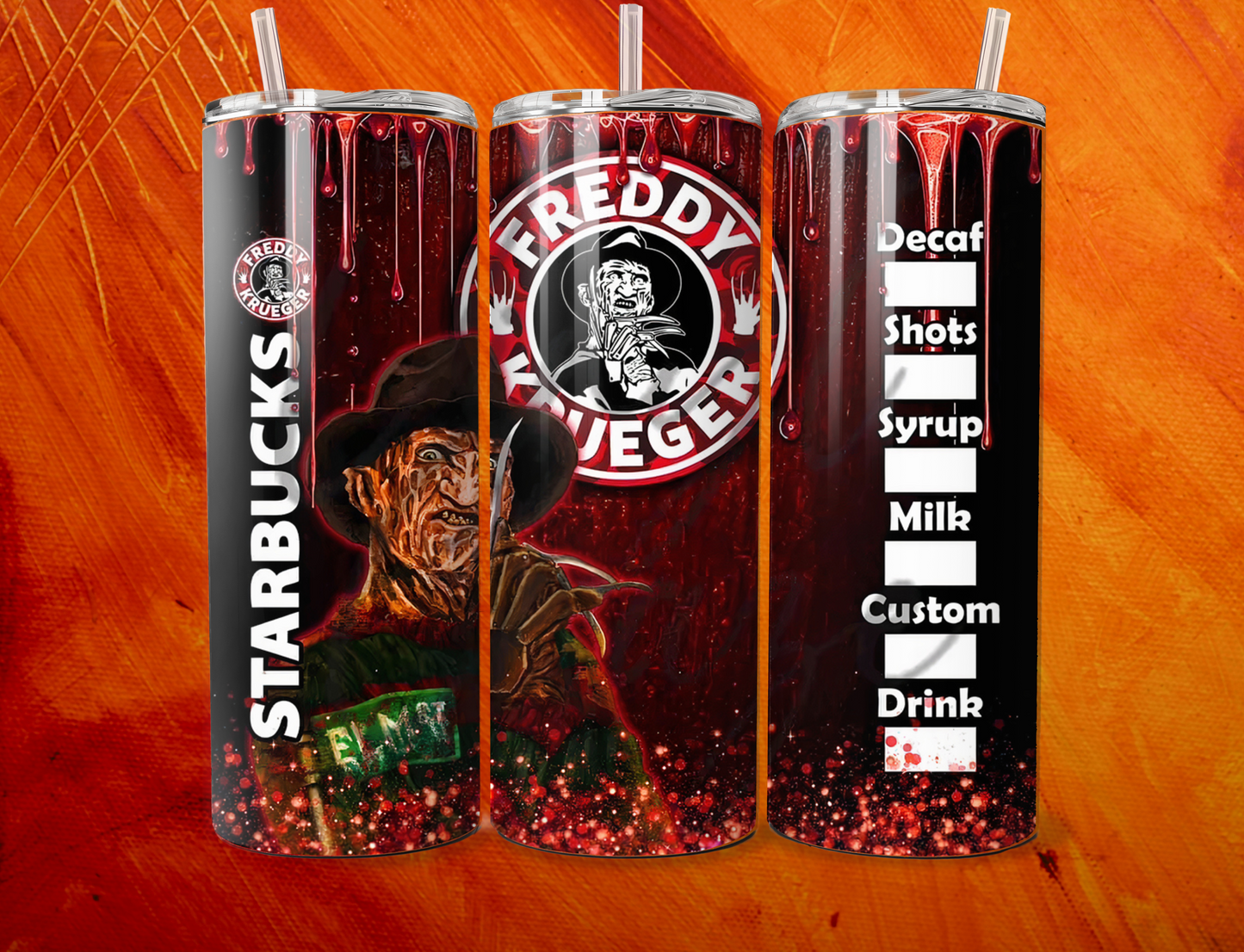 Halloween Spooky Tumblers