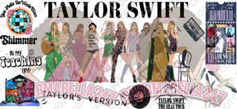 T - Swift 16oz UVDTF Wrap