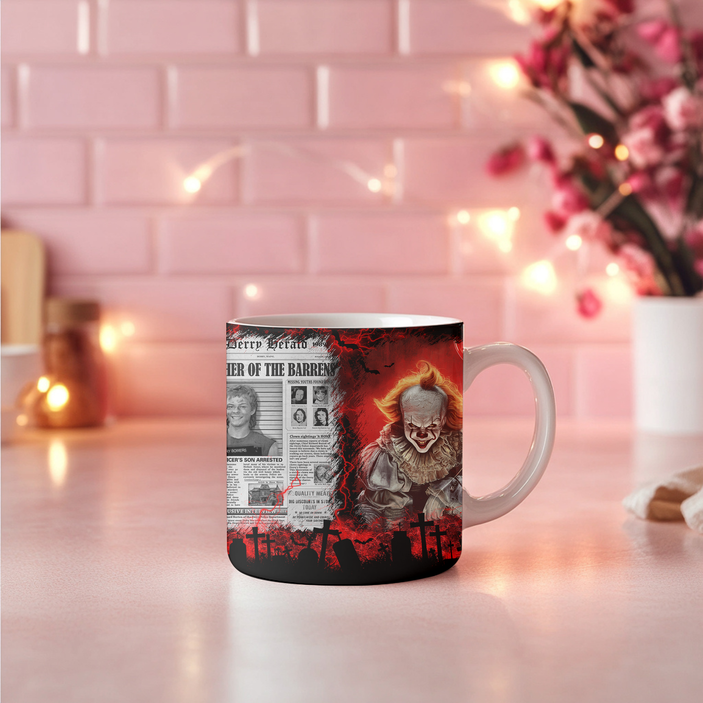 Horror Icon 11oz Mug – Scary Movie Villain Collectible Tea/Coffee Cup