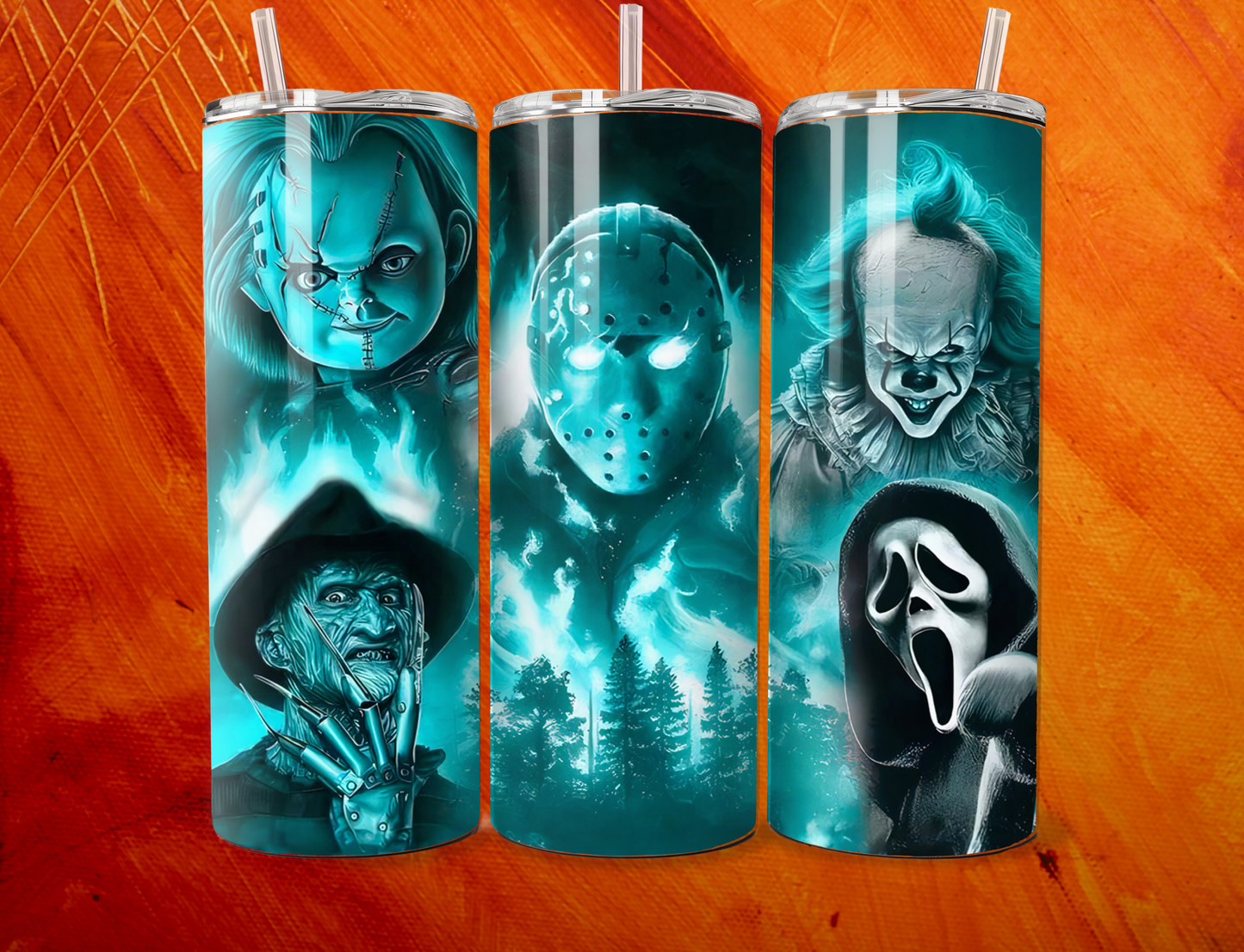 Halloween Spooky Tumblers