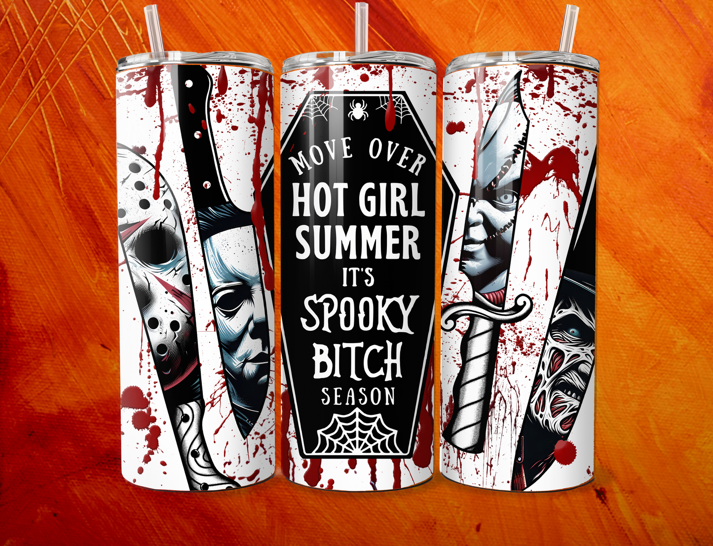 Halloween Spooky Tumblers