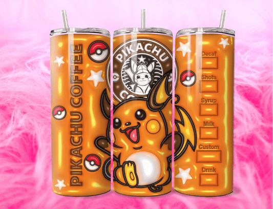 Pika-Chu Coffee 20oz Tumbler