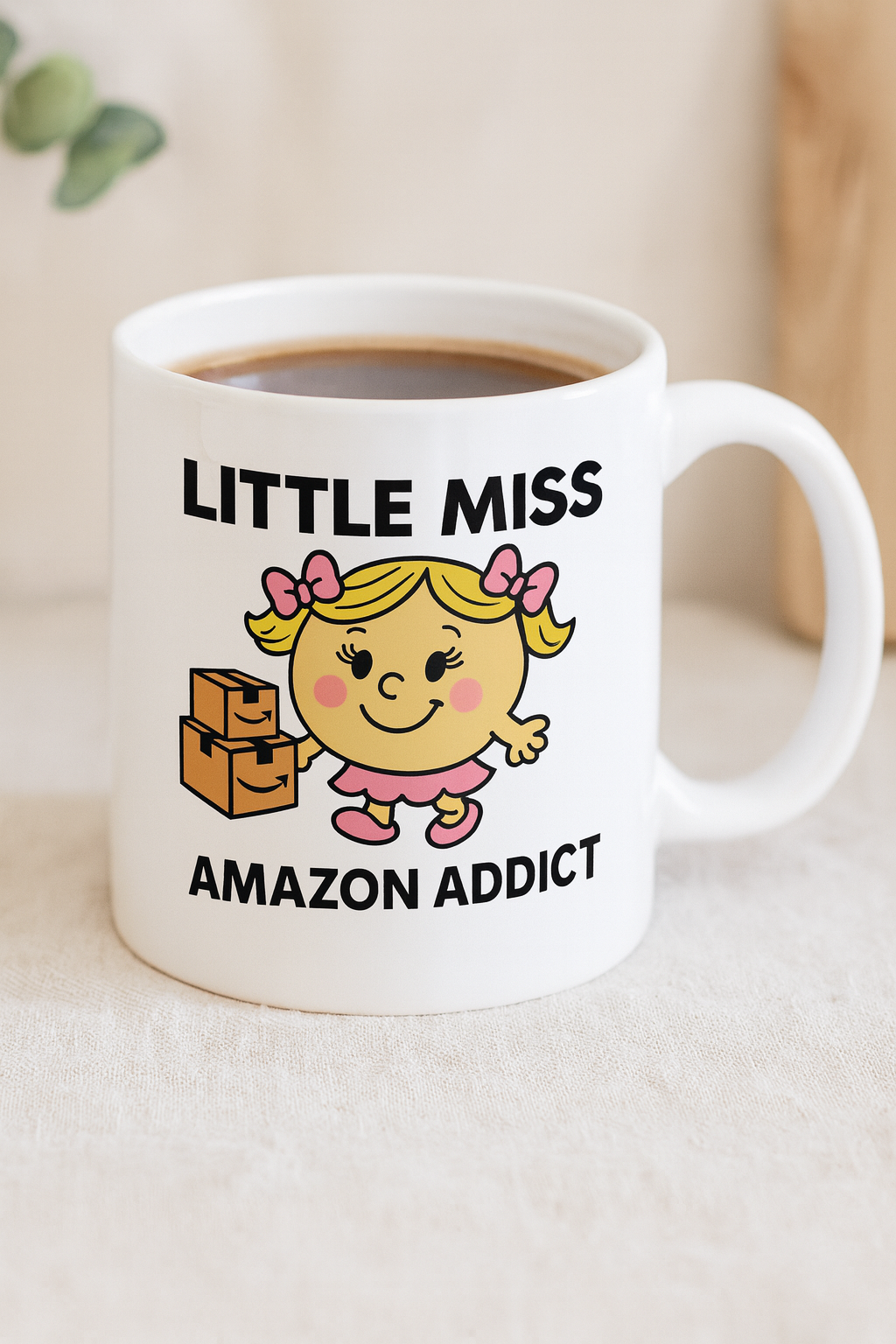 Little Miss Amazon Addict 11oz Coffee/Tea Mug
