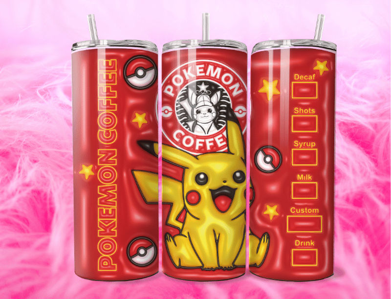 Pika-Chu Coffee 20oz Tumbler