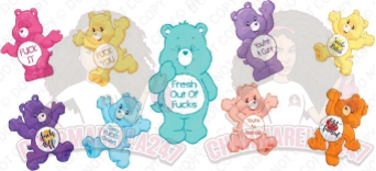 Swear Bears 16oz UVDTF Wrap