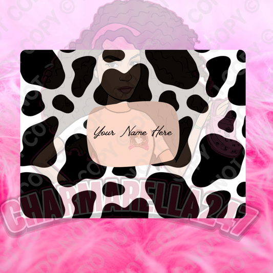 Cow Print Chopping Board