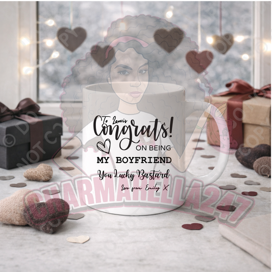 Funny Boyfriend Valentines 11oz Mug