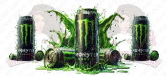 Mons-ter Can Explosion 16oz UVDTF Wrap
