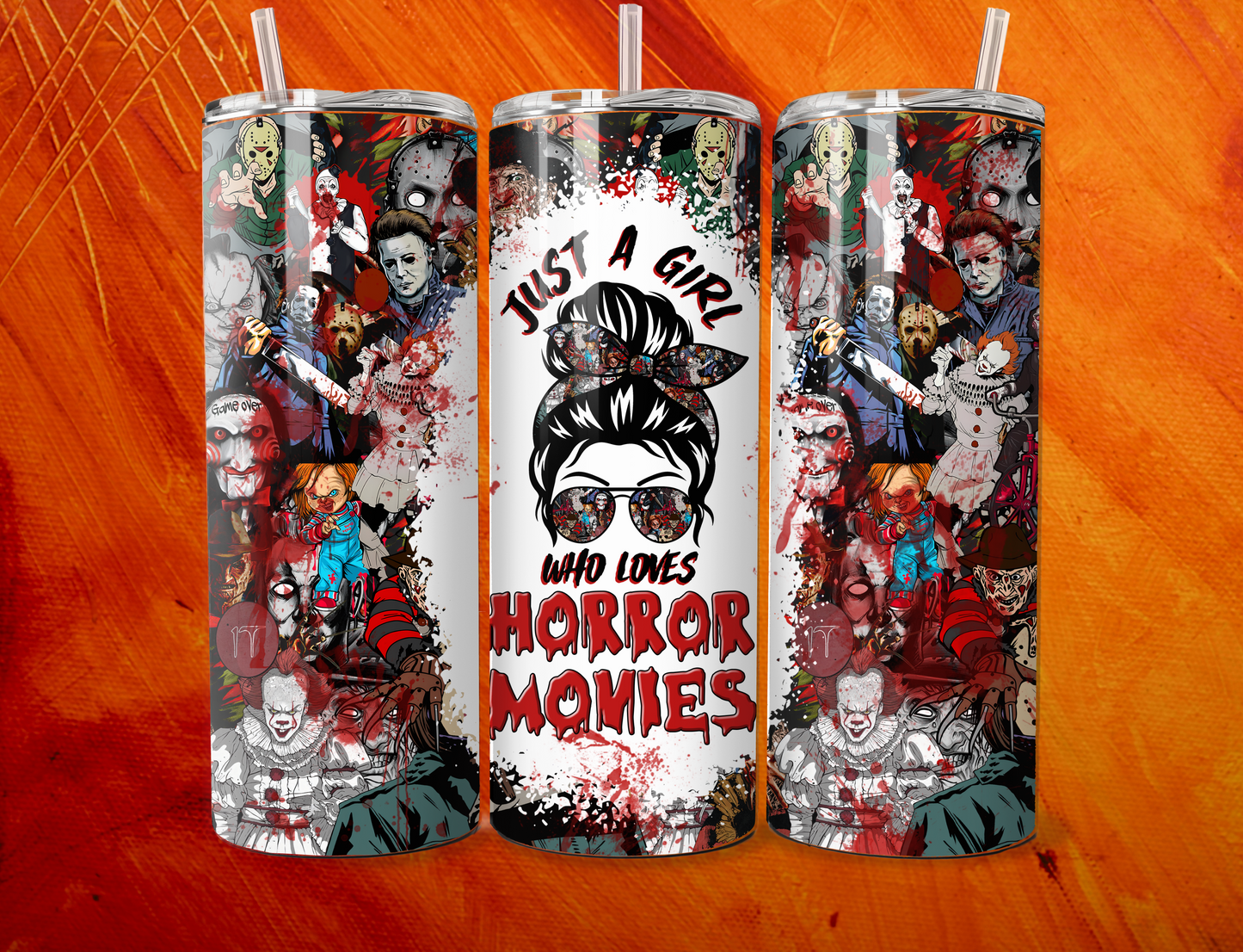 Halloween Spooky Tumblers