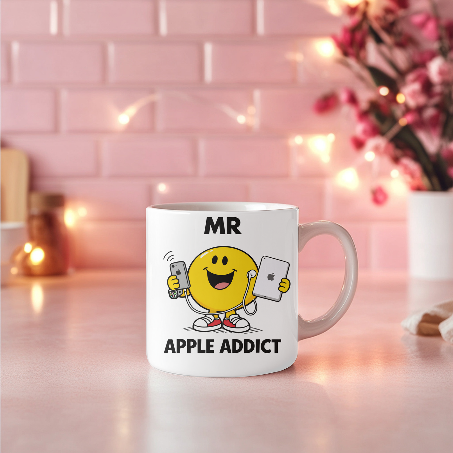 Mr Apple Addict 11oz Coffee/Tea Mug