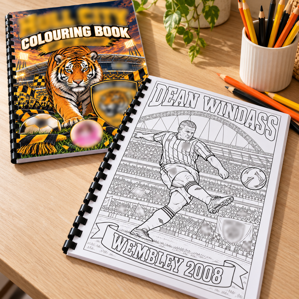 Hull-City A4 Colouring Book