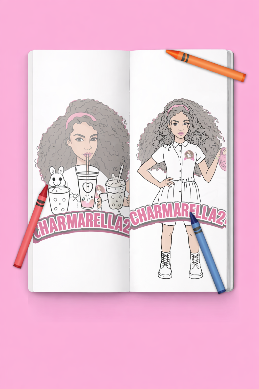 Personalised Colouring Book