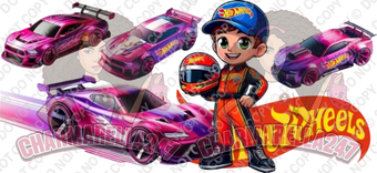 Hot Wheels 16oz UVDTF Wrap