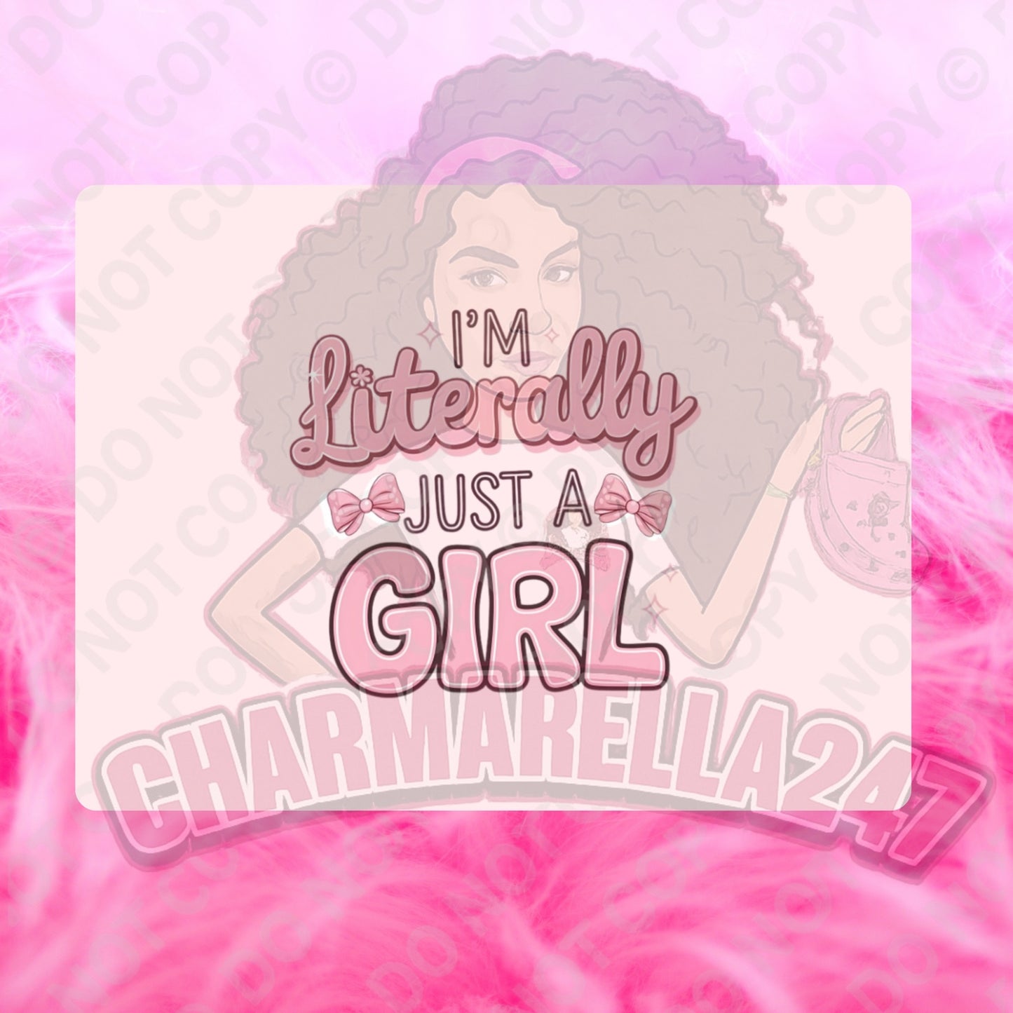 Just A Girl Chopping Board