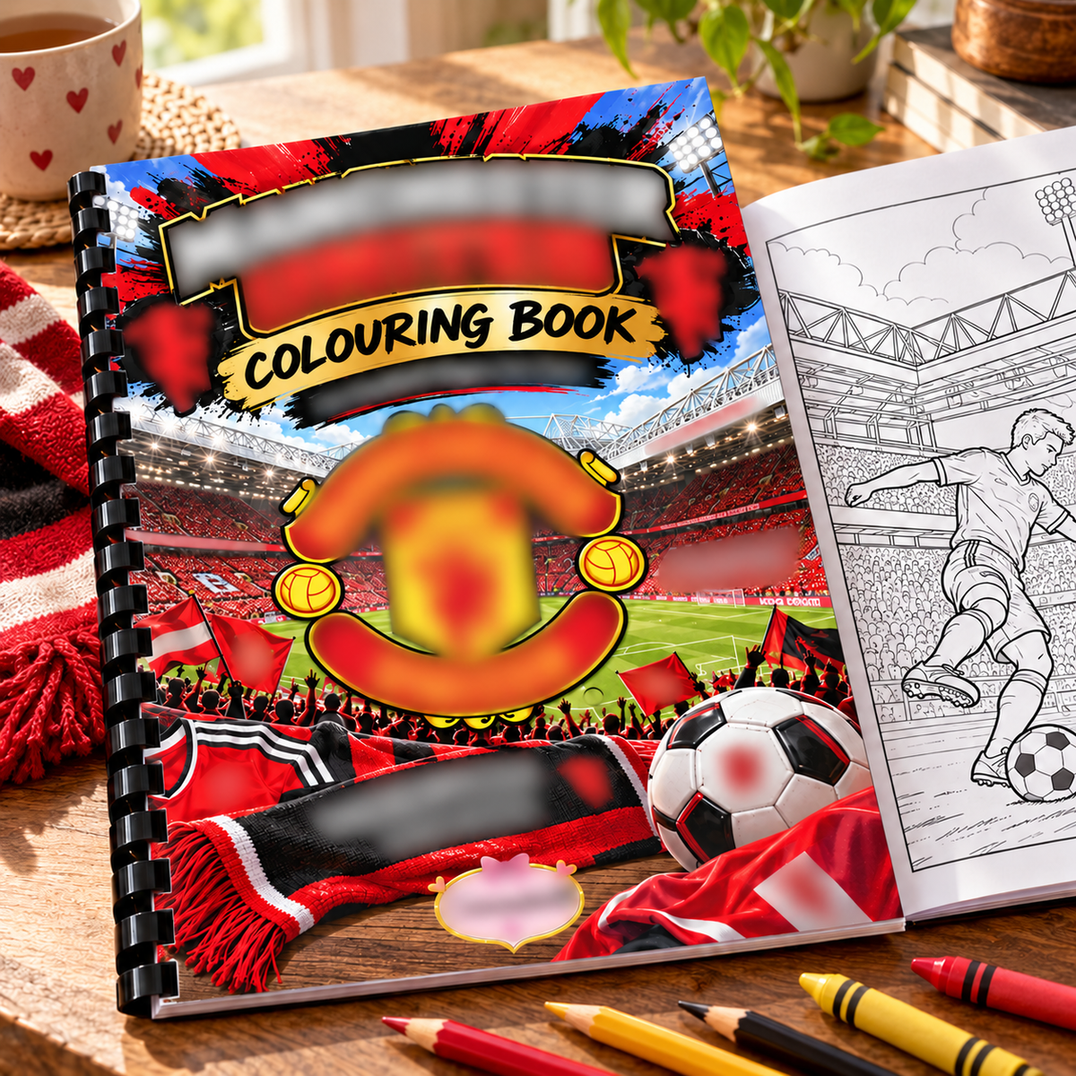 Man-United A4 Colouring Book