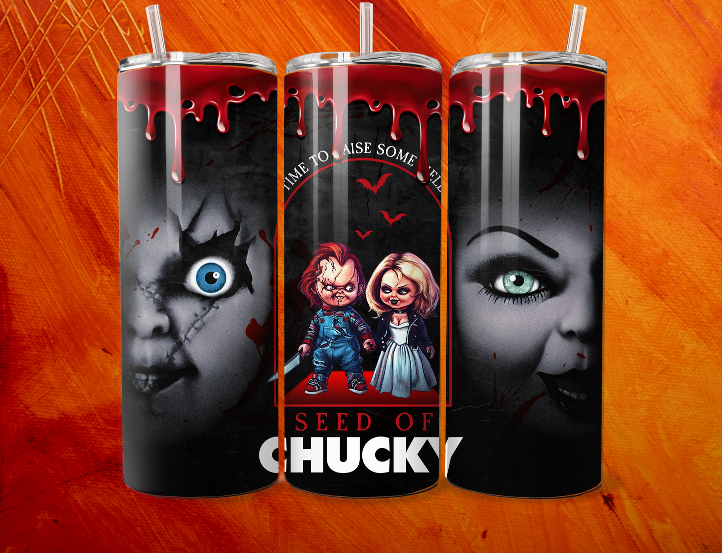 Halloween Spooky Tumblers