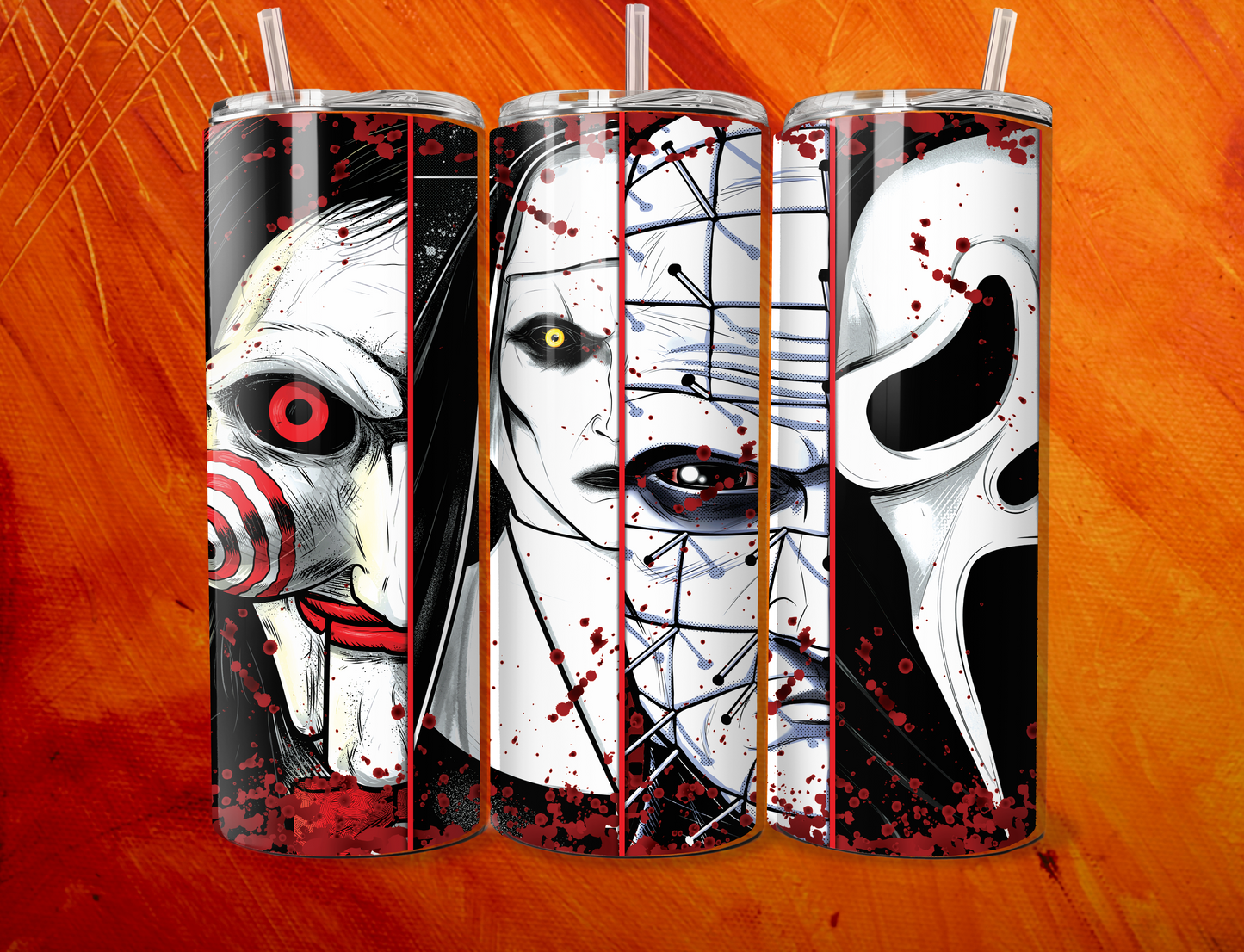 Halloween Spooky Tumblers