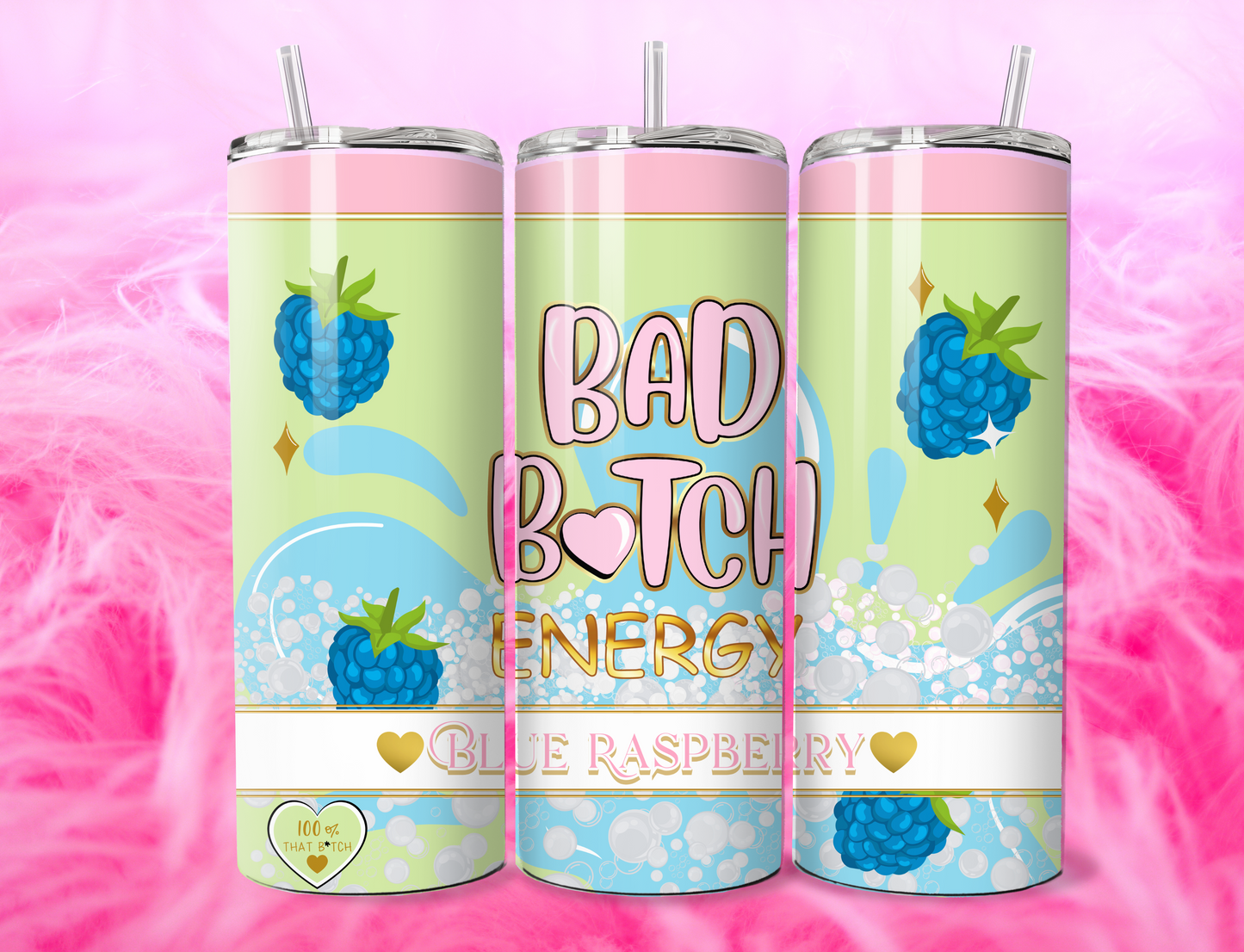 Bad B Energy Bubble Effect 20oz Tumbler