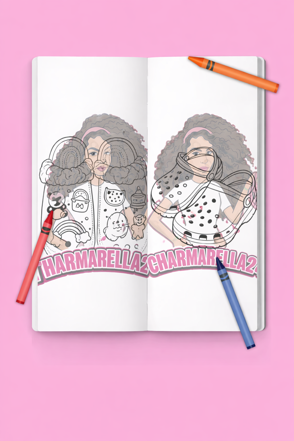 Personalised Colouring Book