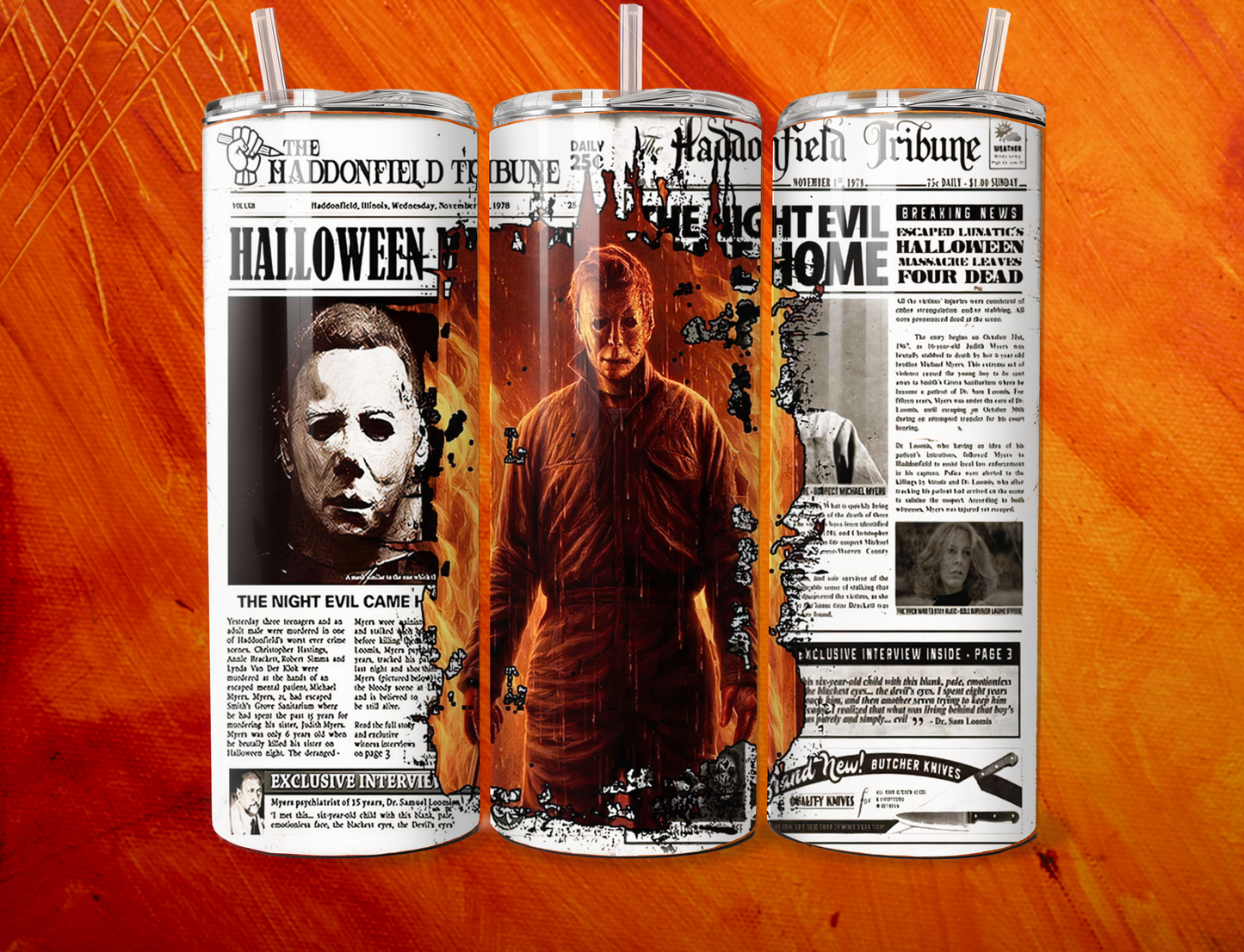 Halloween Spooky Tumblers