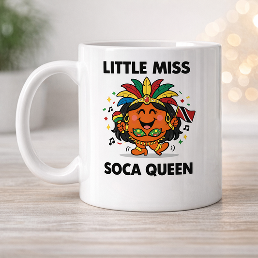 Little Miss Soca Queen 11oz Coffee/Tea Mug