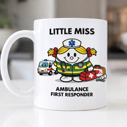 Little Miss Ambulance First Responder 11oz Coffee/Tea Mug